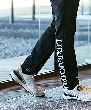 美品　定価1.6万　LUXEAKMPLUS パンツ　切替 ビッグロゴ ストレッチ 000000035565-06-l.jpg?t=